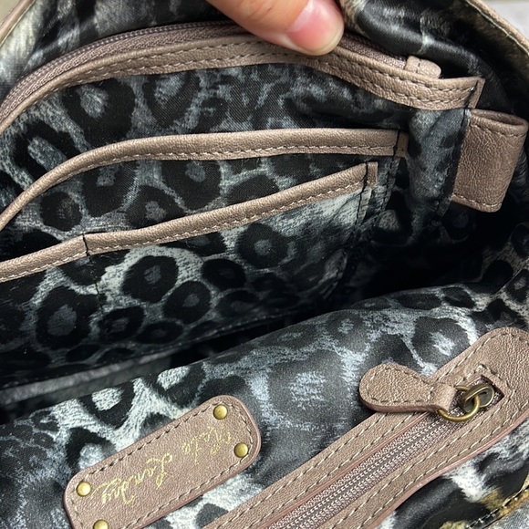 Kate Landry Taupe Snakeskin Details
Shoulder Purse - Picture 8 of 14